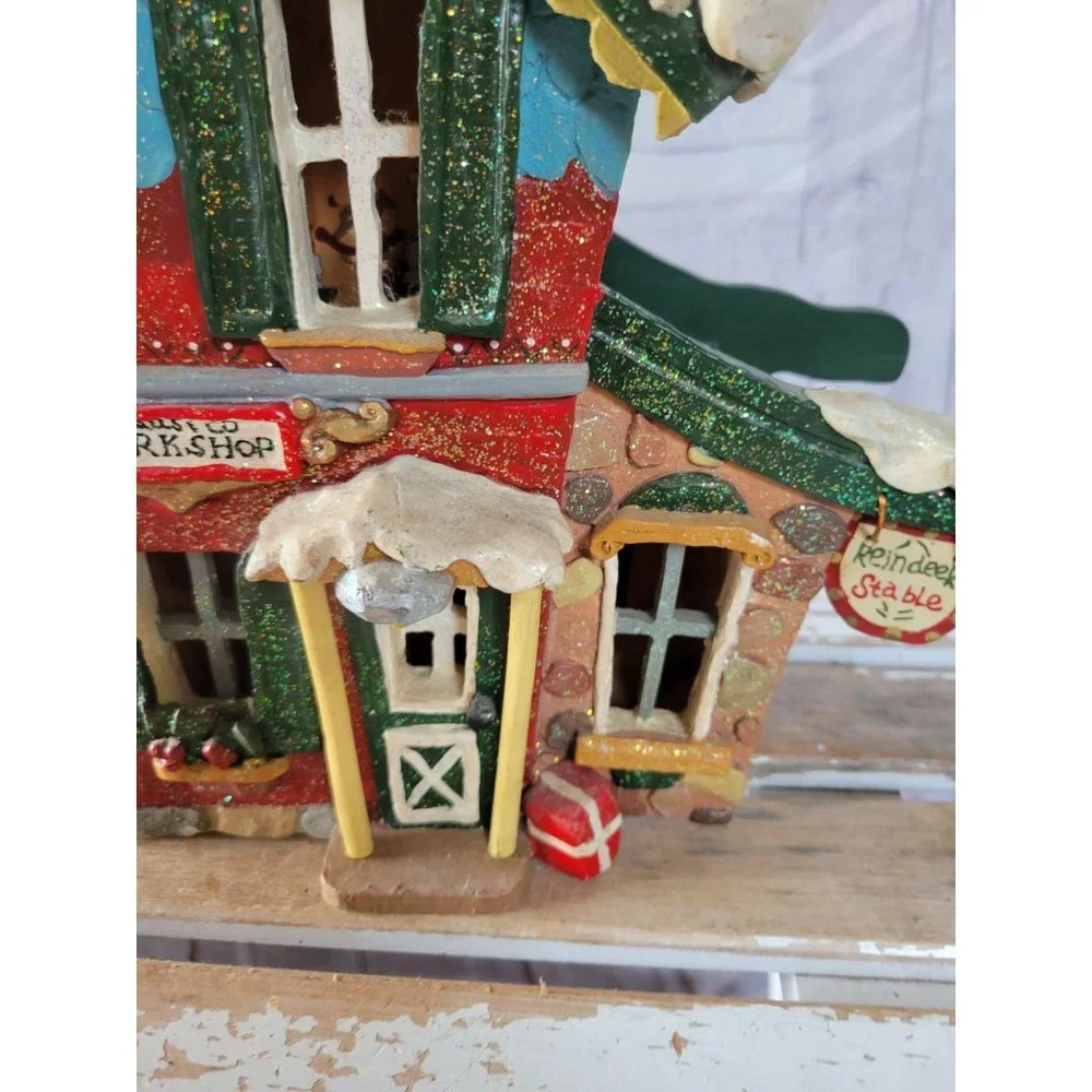 Kurt Adler village‎ house claus workshop vintage wo